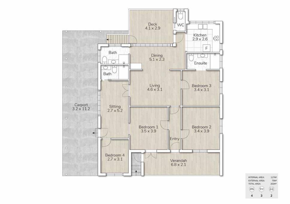 Holiday home Elegant 5br Queenslander- Walk To Cbd & South Bank